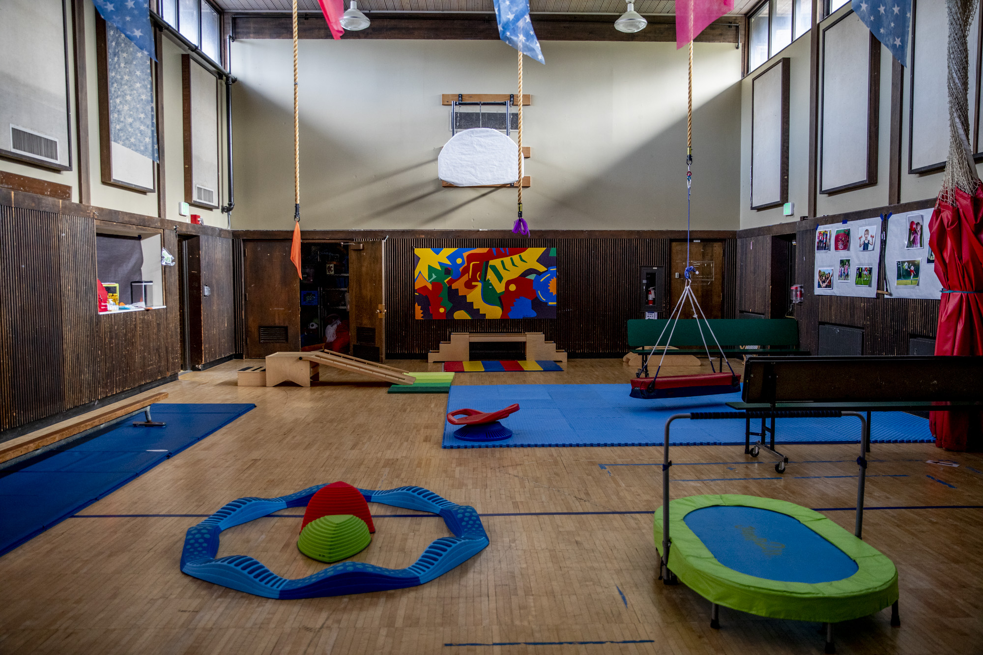 An empty play area