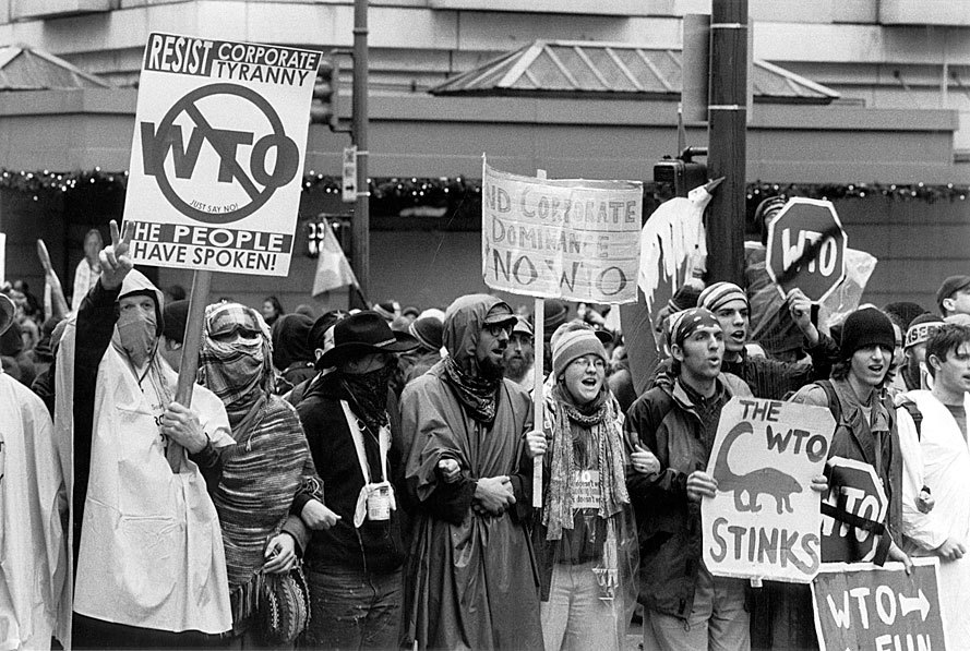 WTO protesters