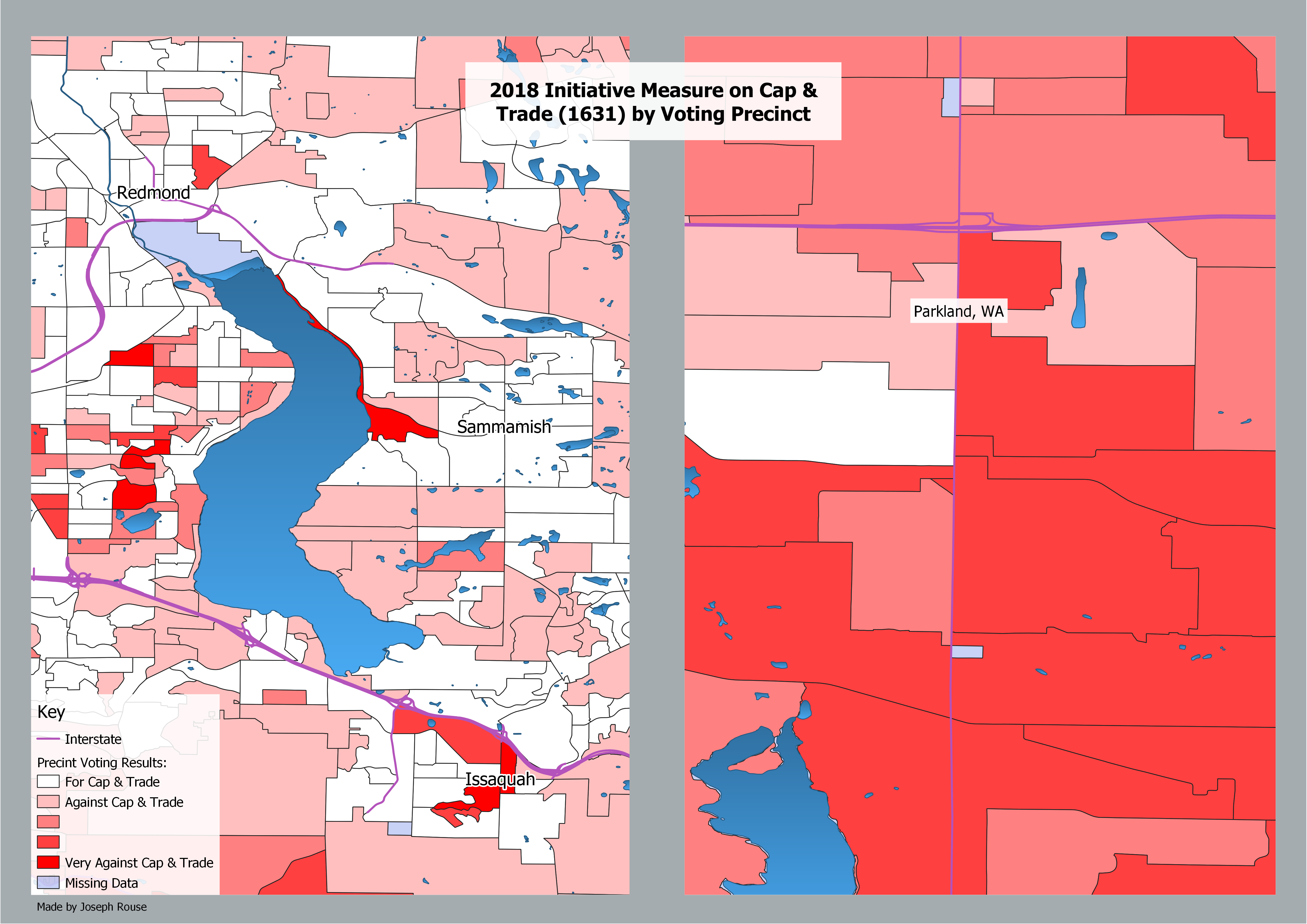 Parkland/Redmond maps