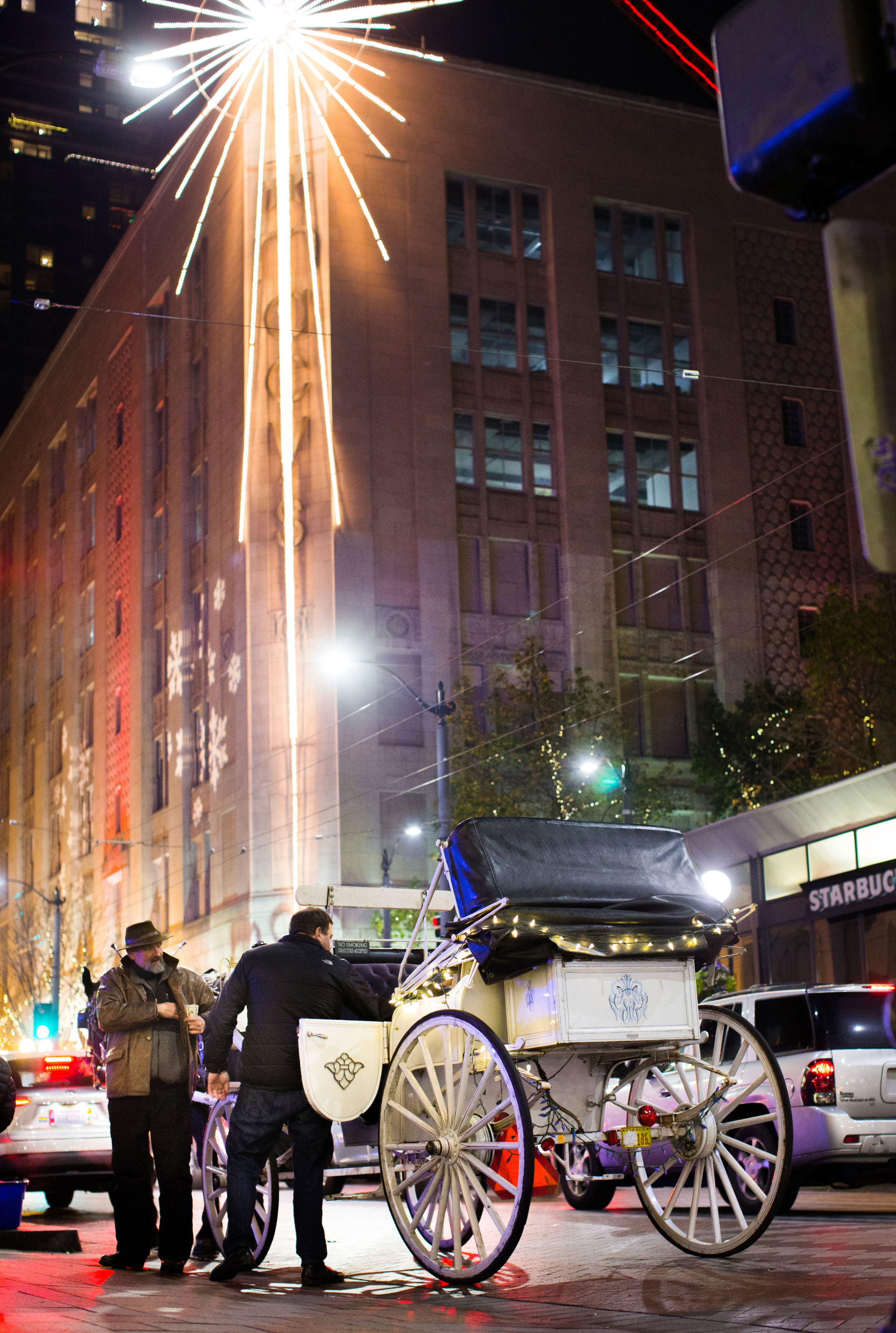 Steve Beckmann, the owner of Sealth Horse Carriage, has been in business since the 1970s. He's now the last remaining coachman in Seattle. © Karen Ducey for Crosscut