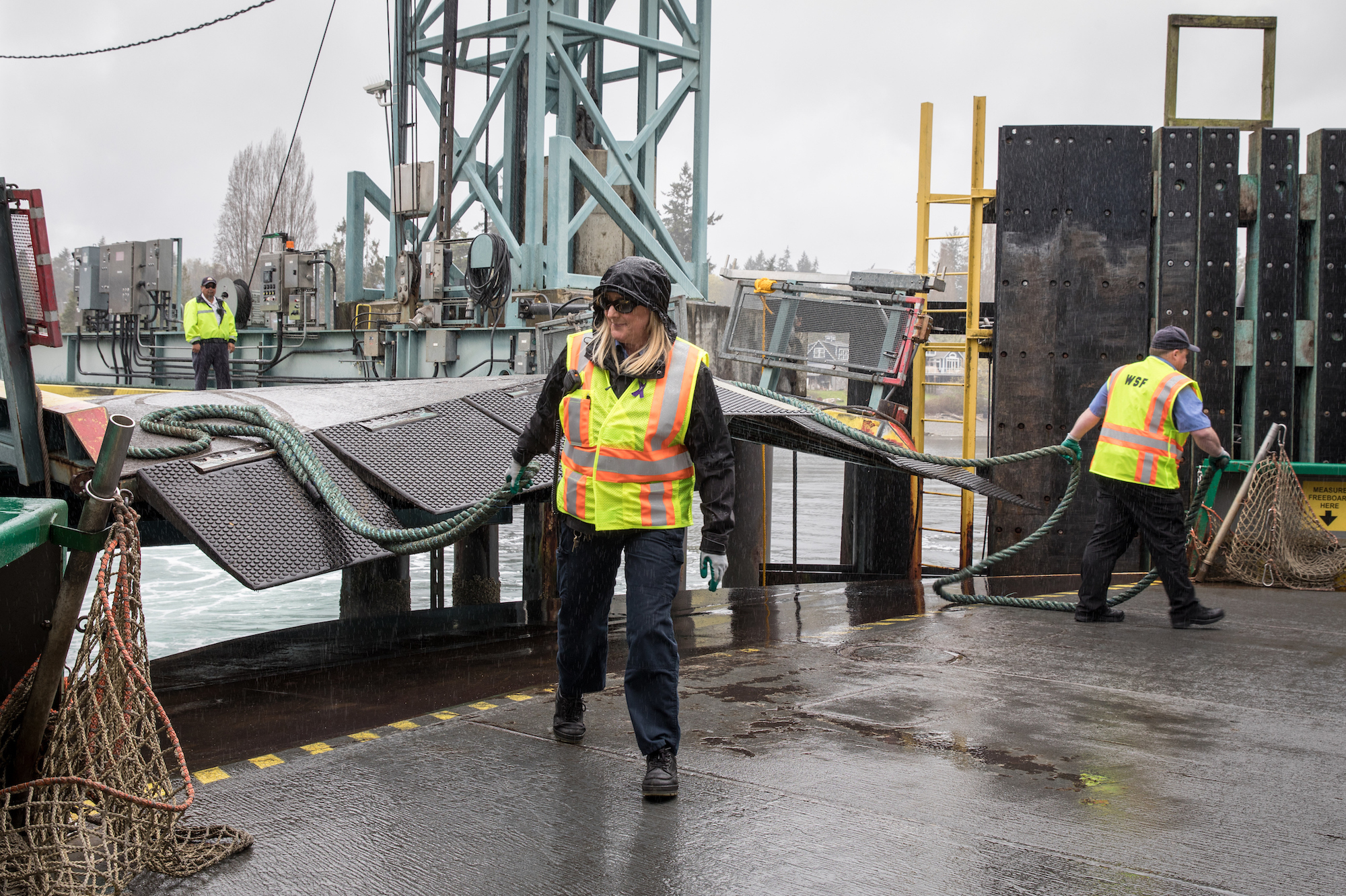 Ferry crewmember