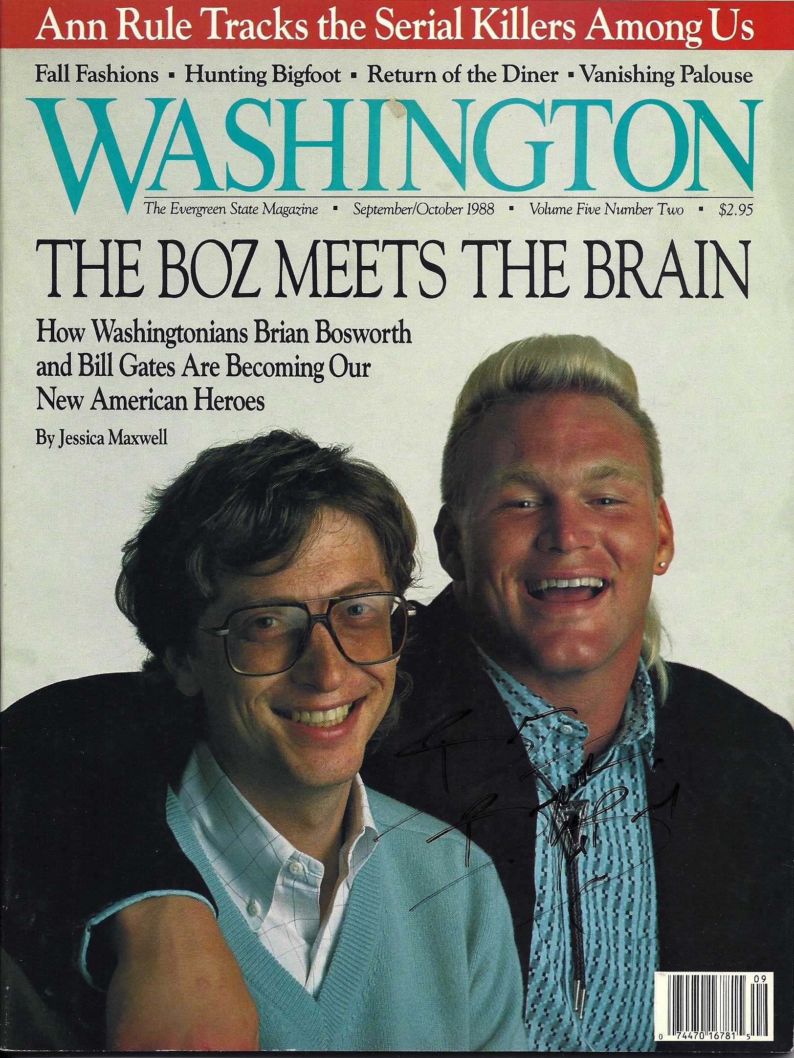 Washington magazine cover