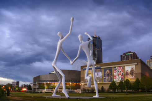 Denver Performing Arts Complex.