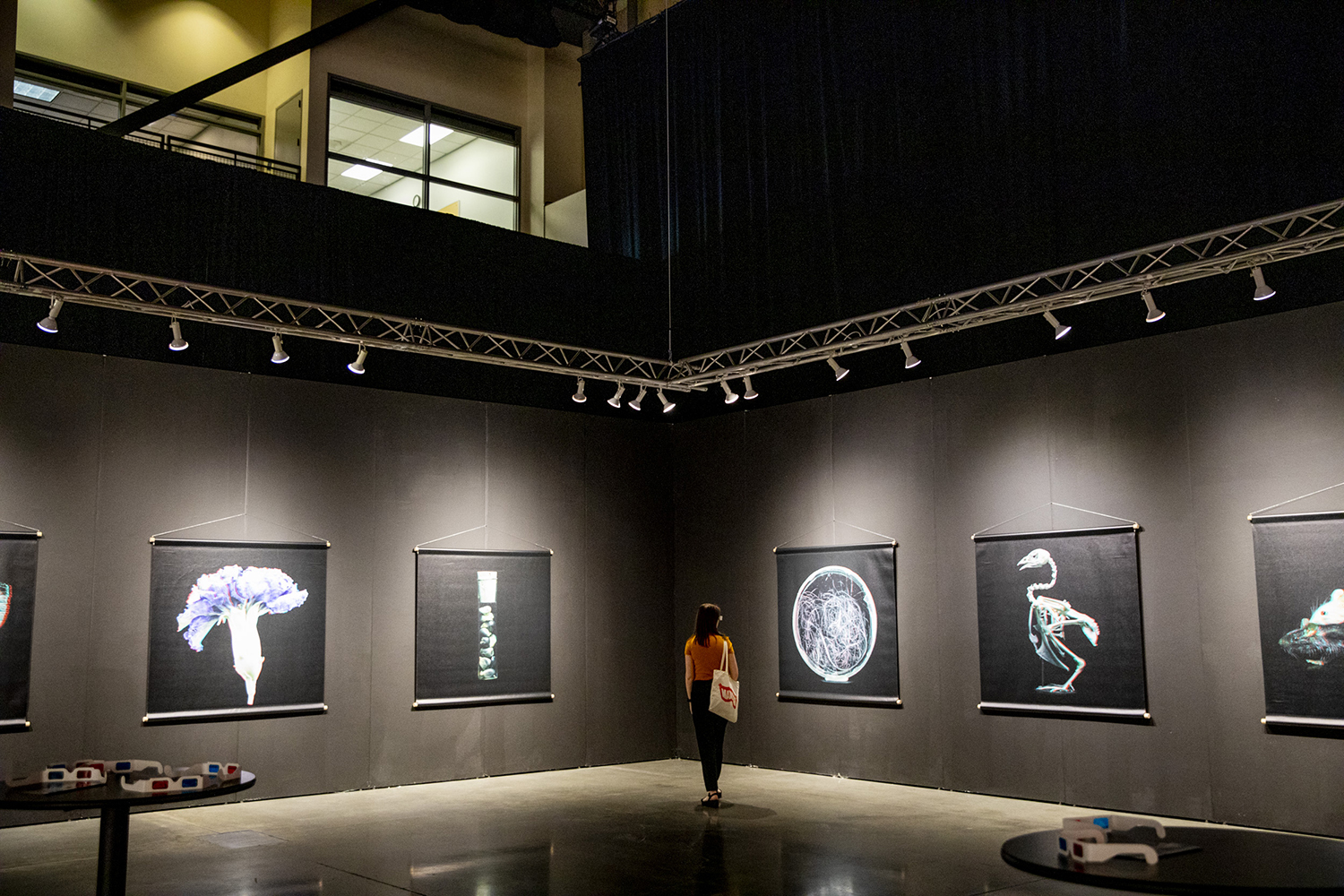 An installation by Richard Pell during the Seattle Art Fair at CenturyLink Field Event Center on Aug. 1, 2019. 