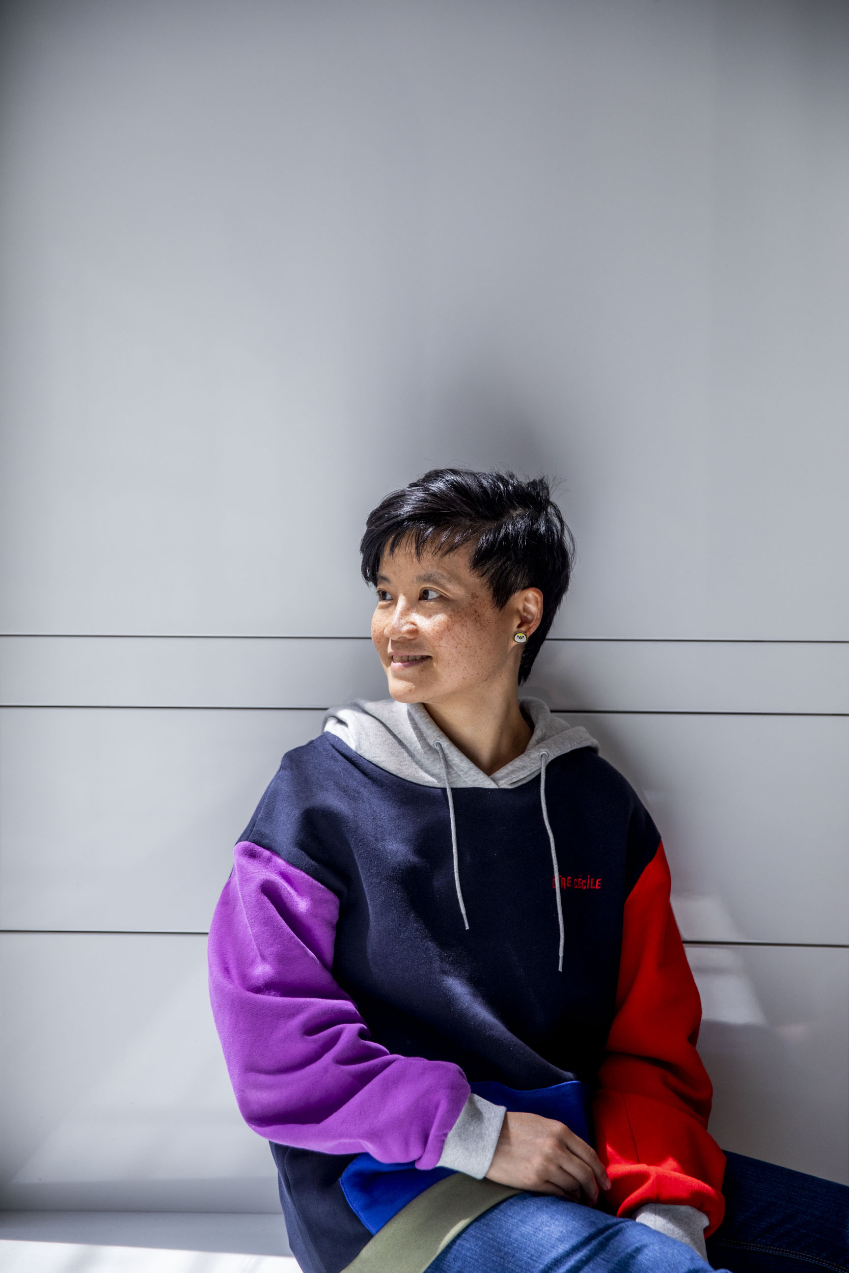 Cynthia Tee, senior director of engineering at Nordstrom, in the Nordstrom store in downtown Seattle on June 7, 2019. (Photo by Dorothy Edwards/Crosscut)