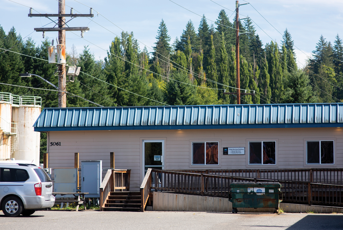 Tribal services building