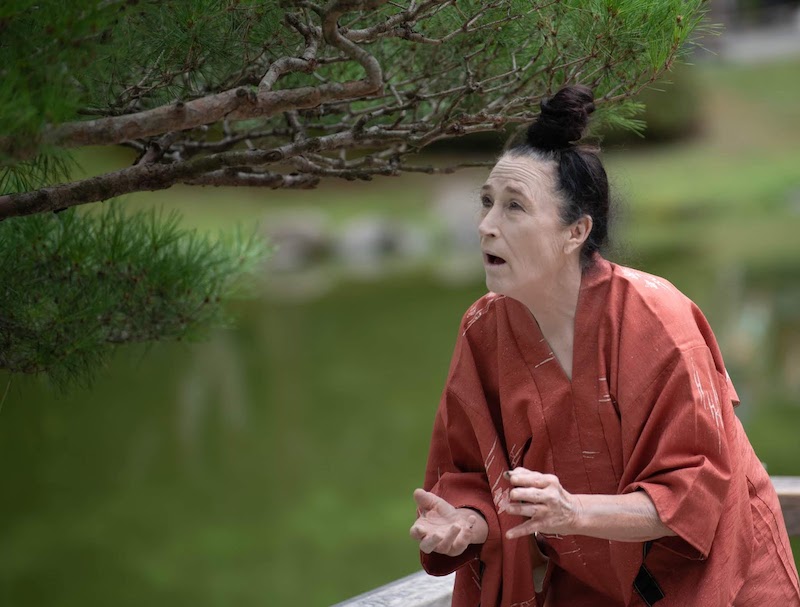 Butoh performer Joan Laage