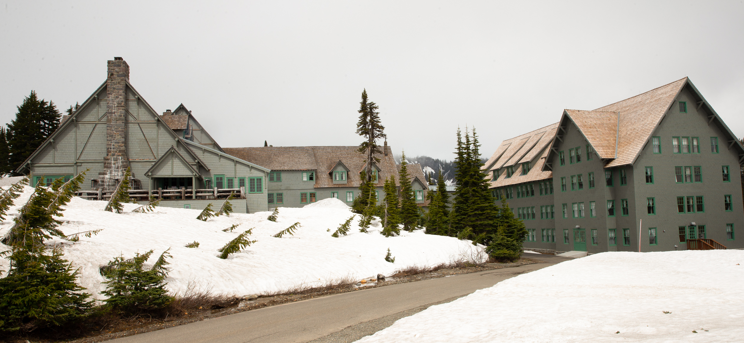 Main lodge at Paradise