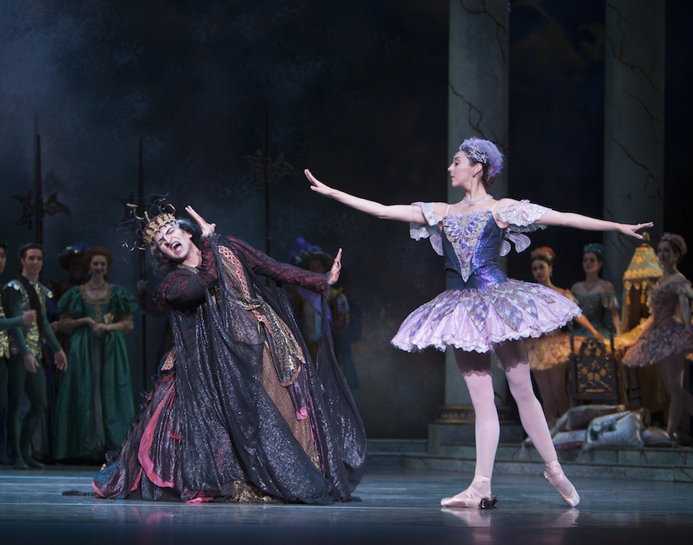 Jonathan Porretta as the evil fairy in Sleeping Beauty