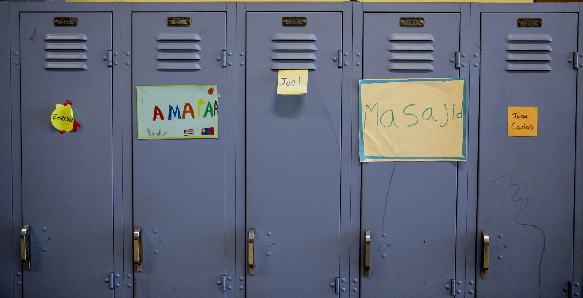 school lockers