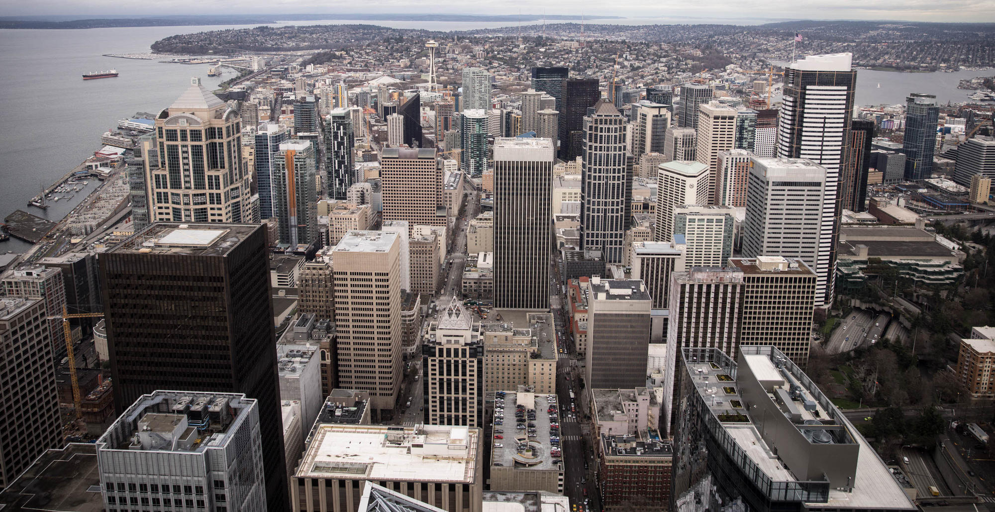 Seattle from above