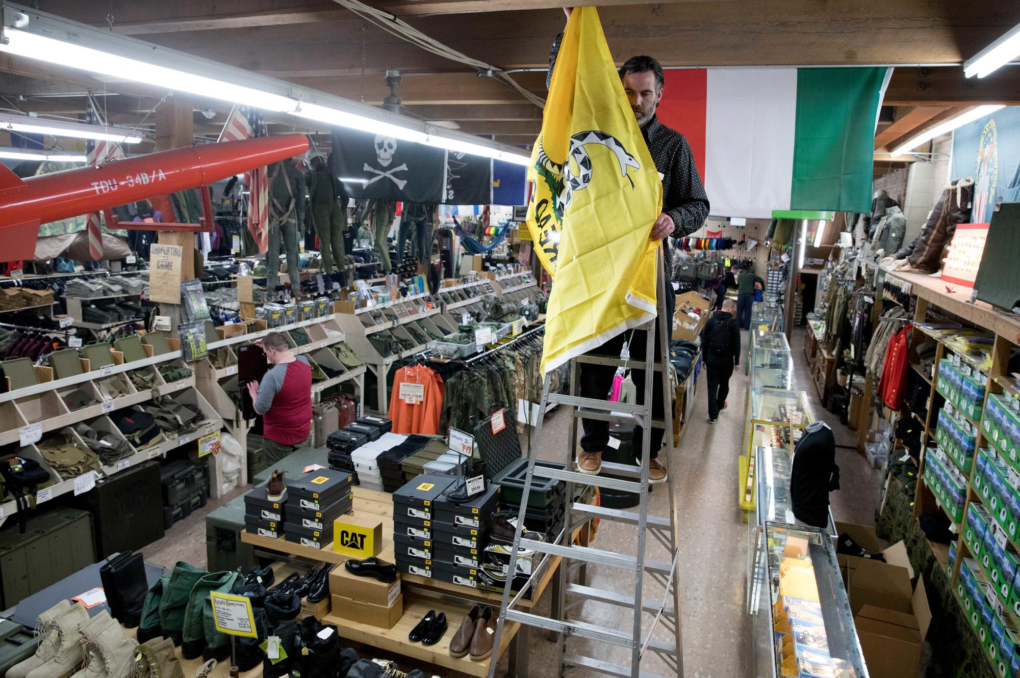 Federal Army & Navy Surplus store in Seattle