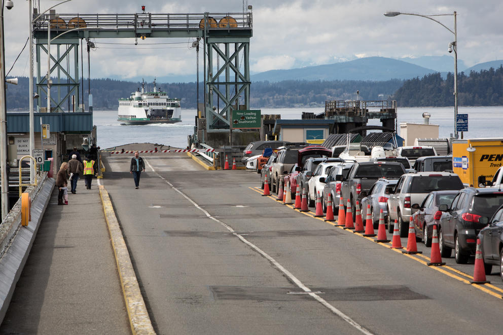 A ferry landing