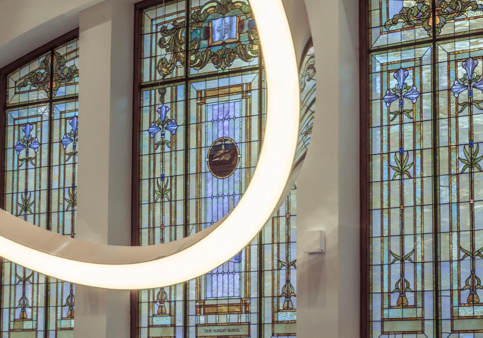 Stained glass and Halo