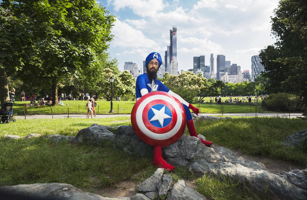 Sikh Captain America