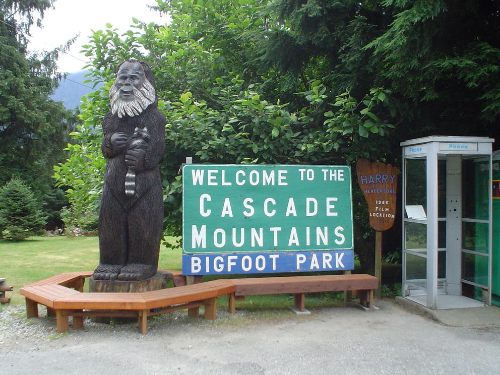 big foot park sign