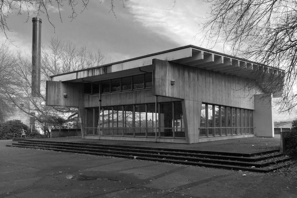 The late UW Nuclear Reactor Building