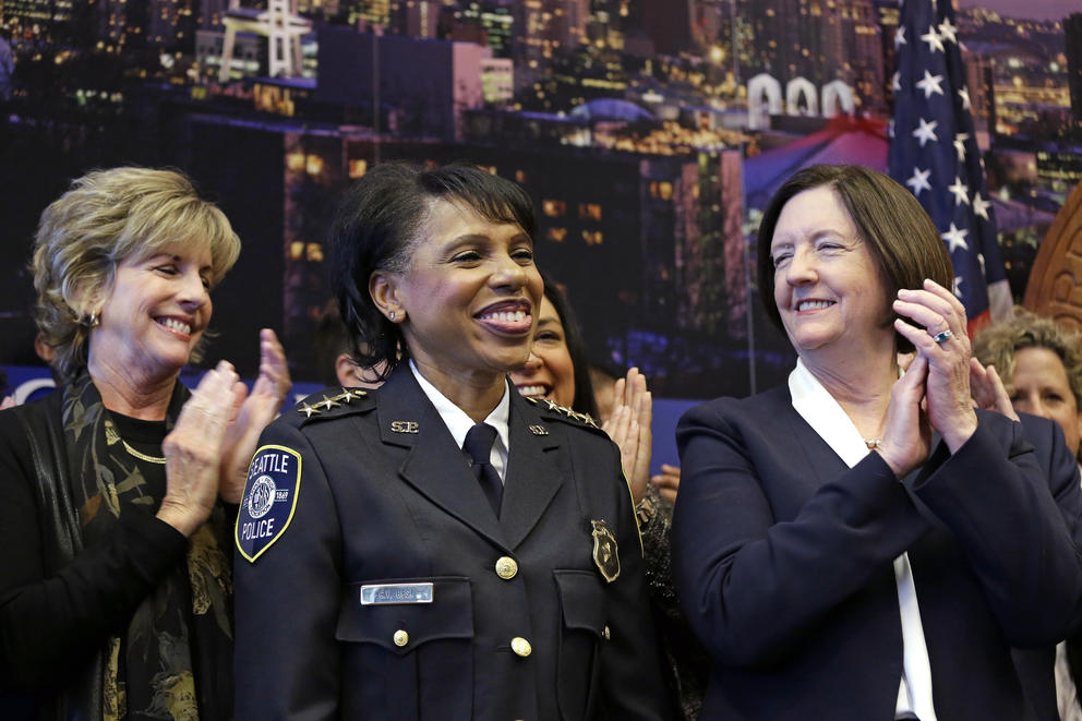 Carmen Best, Sue Rahr, Kathleen O'Toole