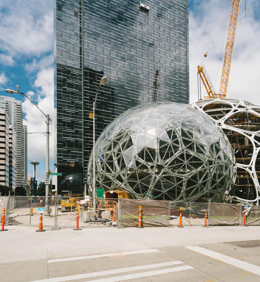 Amazon spheres July