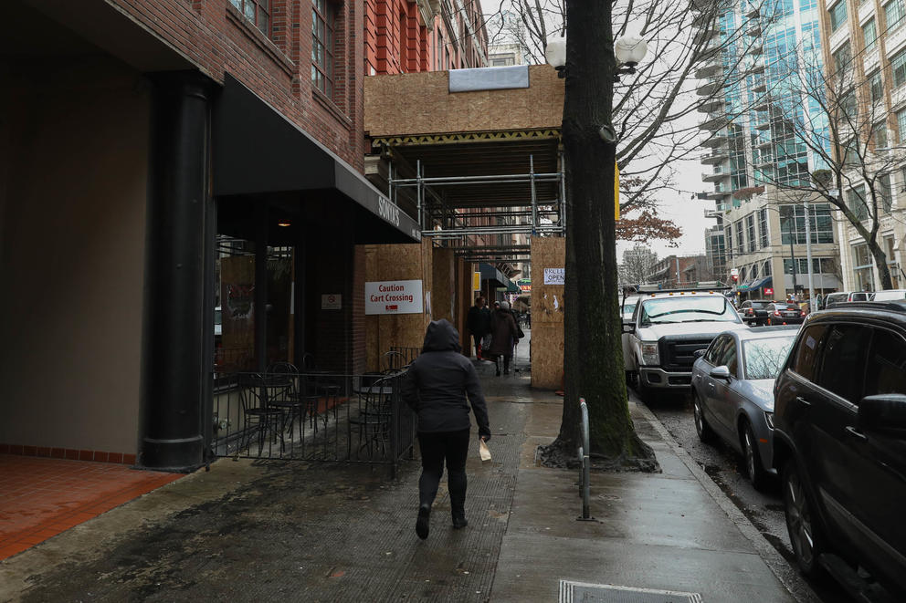 First Avenue Sidewalk