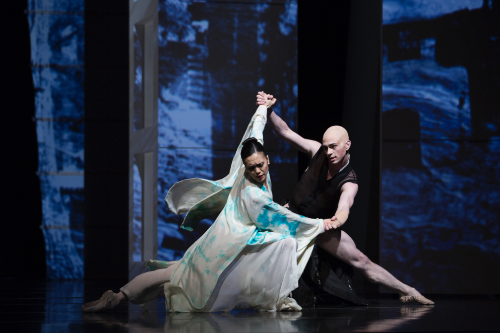 Raku at Pacific Northwest Ballet, with Noelani Pantastico and Kyle Davis