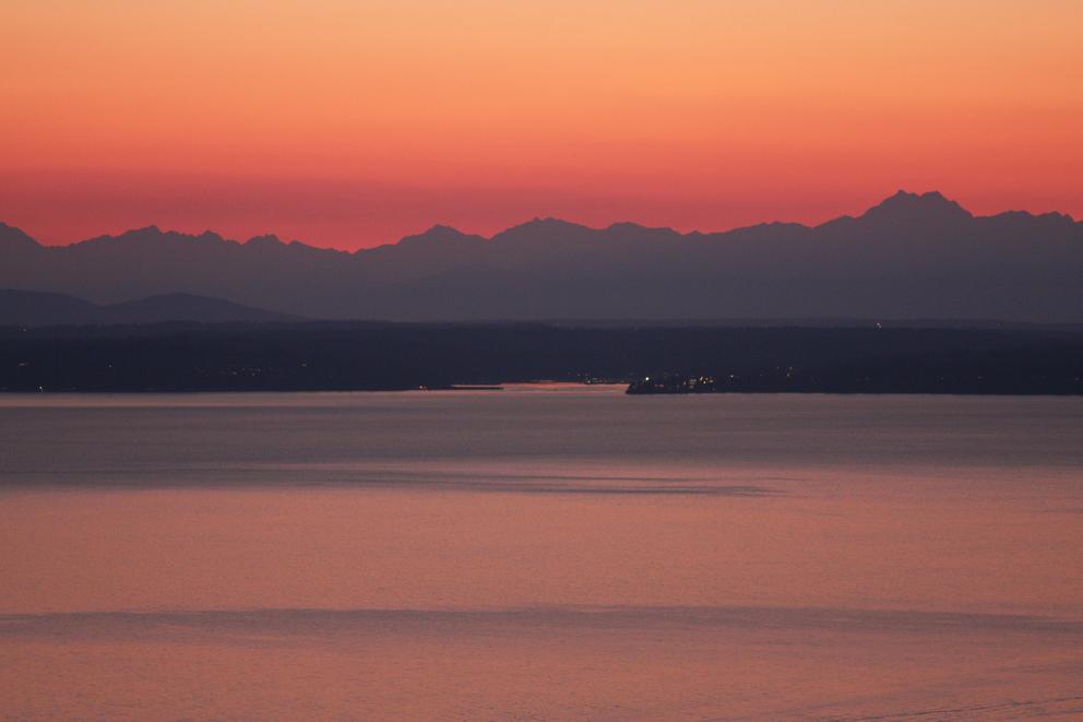 Puget Sound Sunset