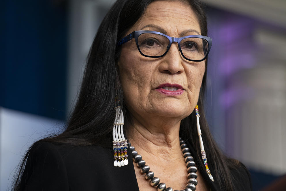 Interior Secretary Deb Haaland