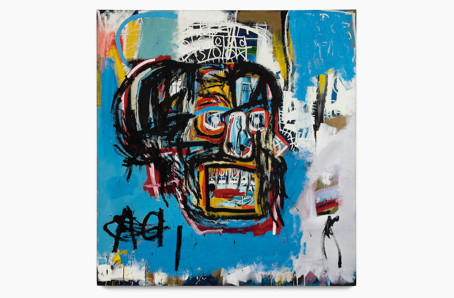 Jean-Michel Basquiat's work “Untitled,” 1982.