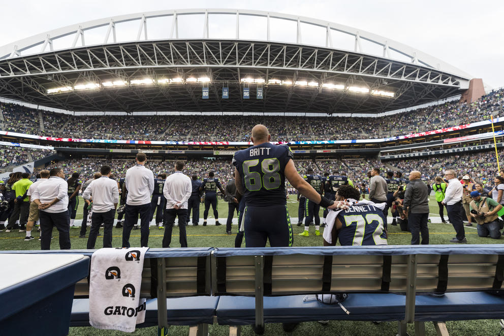 Michael Bennett, Justin Britt