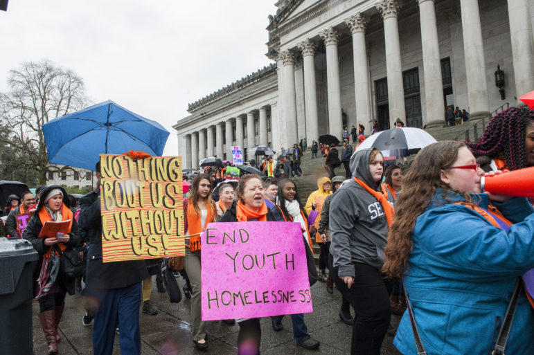 foster care rally