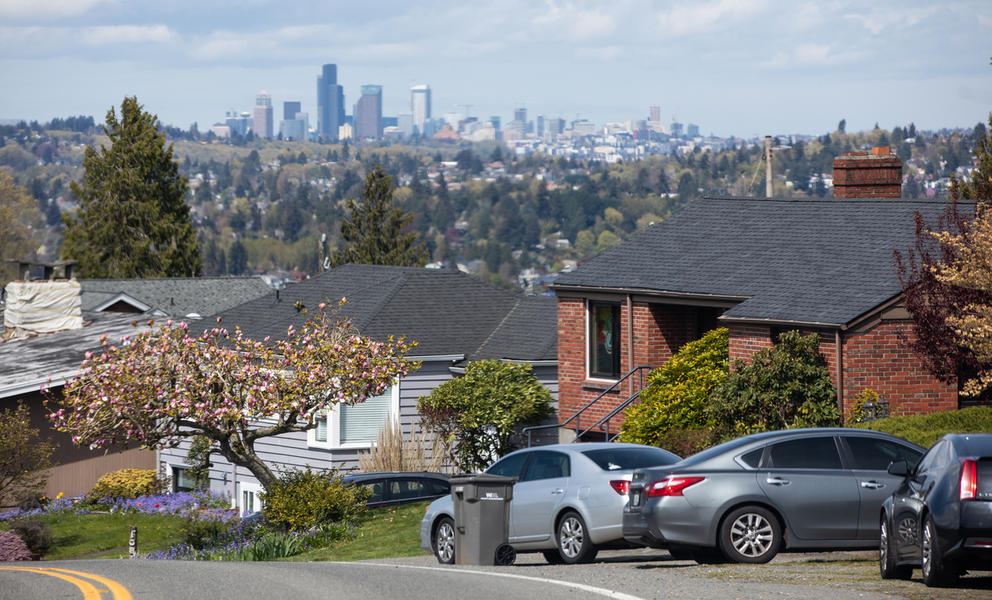 Homes with a view in the Bryn Mawr-Skyway neighborhood.