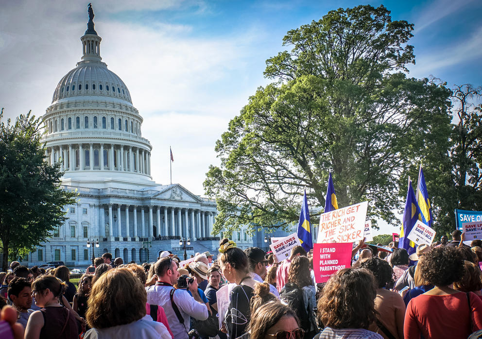 health care protest