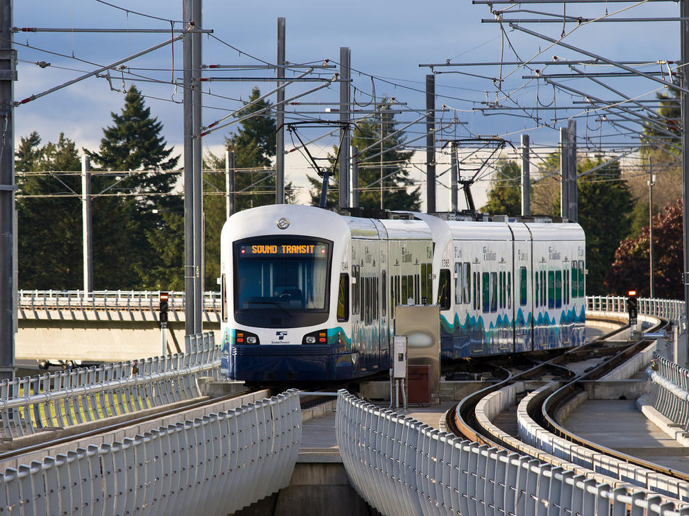 Sound Transit light rail train