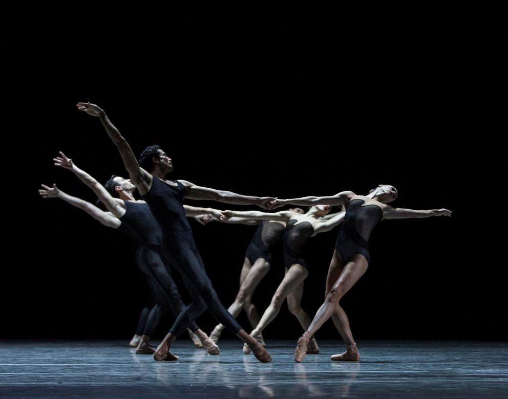 ballet dancers on stage