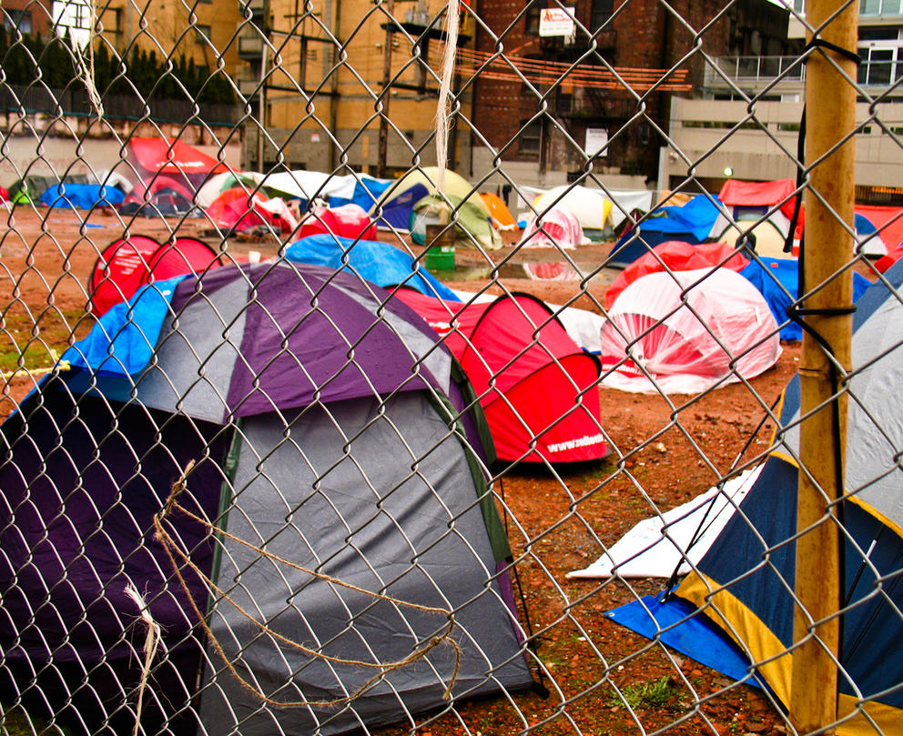 tent city vancouver