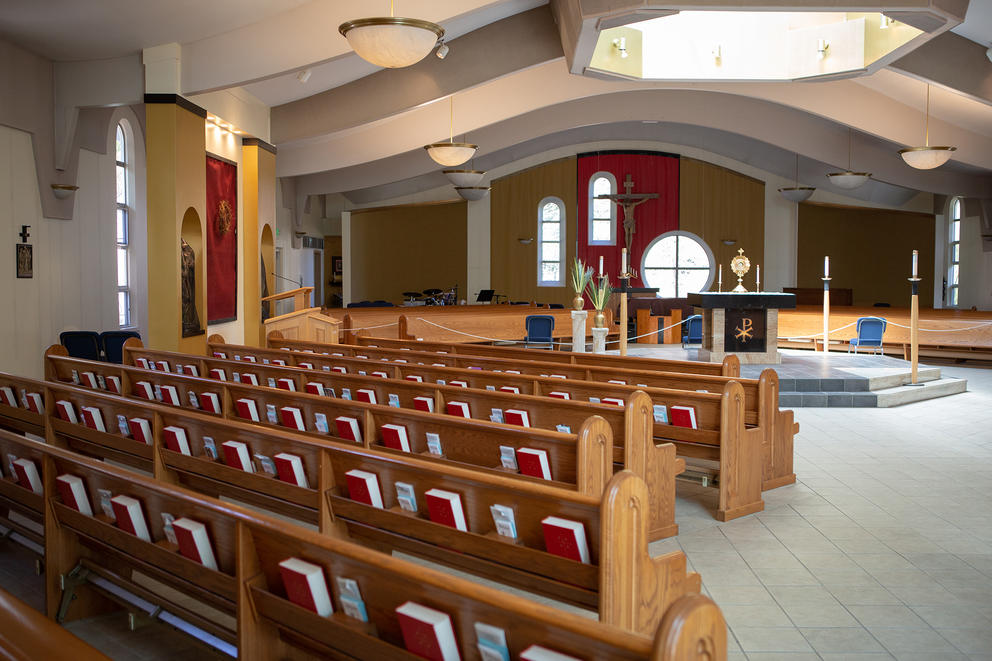 empty church