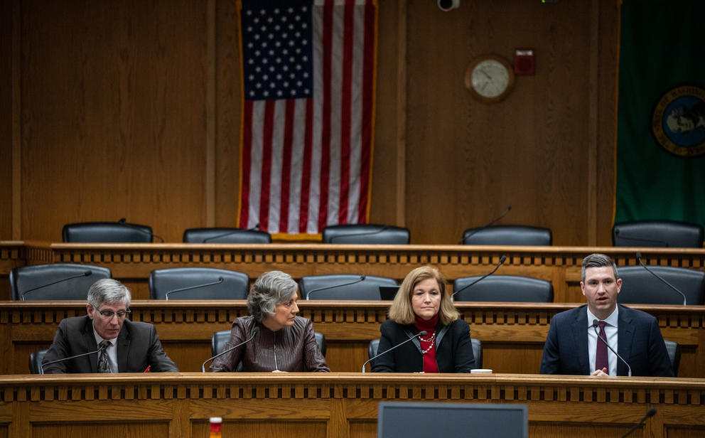 lawmakers at the legislative preview