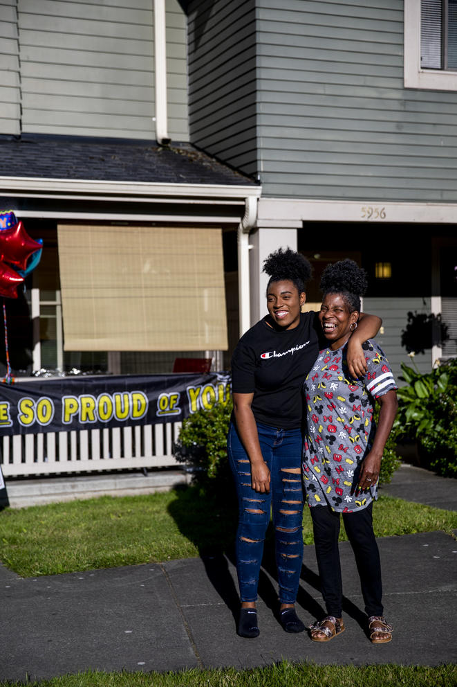 Camaree McGhee and her mother Andrea Haynes