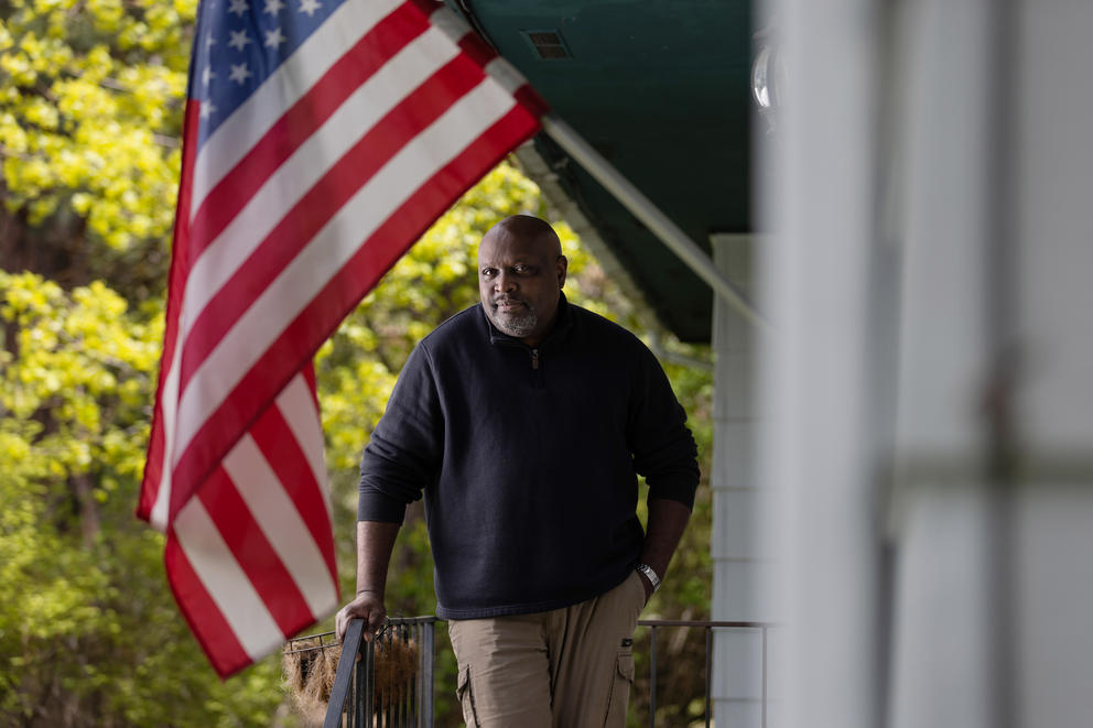 Portrait of Curtis Hampton, an advocate for criminal justice reform