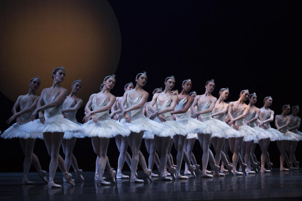 ballerinas in a row