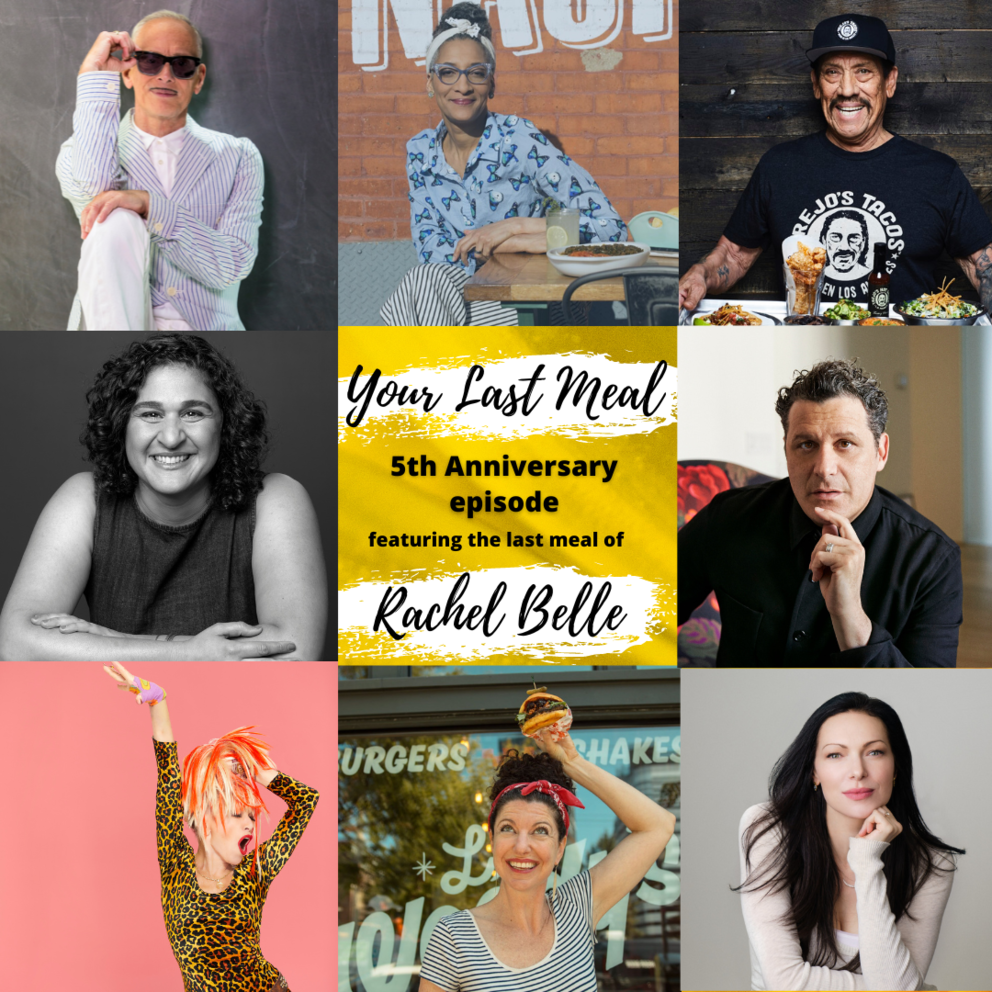 5th year anniversary poster featuring several past guests