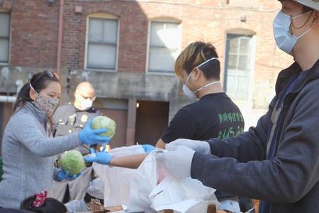 Still from Caring for our elders, one grocery bag at a time