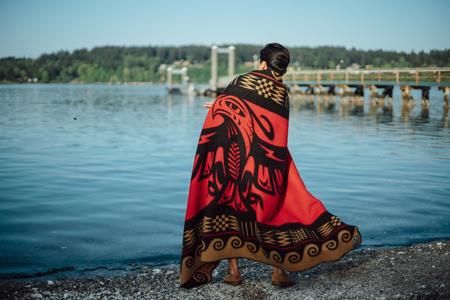 Still from Feb. 2, 2021 - Snoqualmie Tribe sells wool blankets