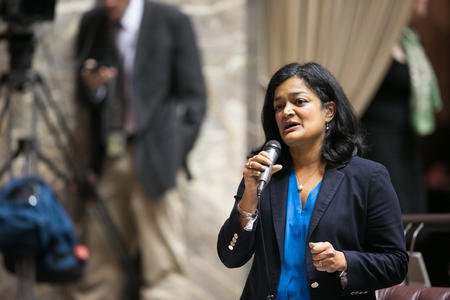 pramila-jayapal-microphone