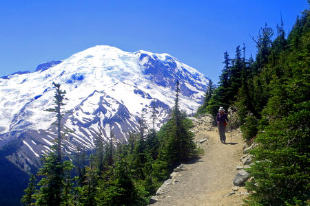 Mount Rainier sunrise