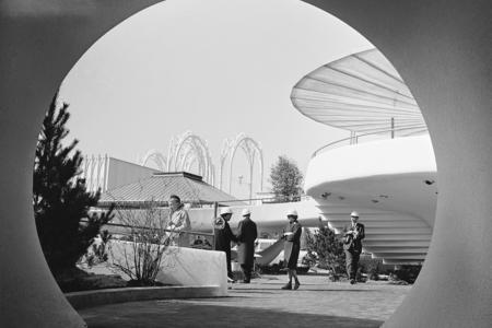 Wandering through the grounds of the Seattle World's Fair