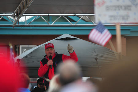 Trump rally speaker