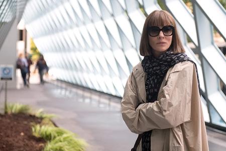 Still from the film "Where'd You Go, Bernadette" shot at the Central Library