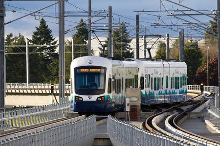 Sound Transit light rail train