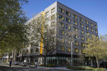 photo of an apartment building in seattle